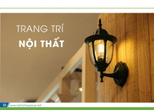 Đèn trang trí nội ngoại thất