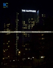 Biển hiệu tòa nhà The Sapphire Hạ Long, Quảng Ninh
